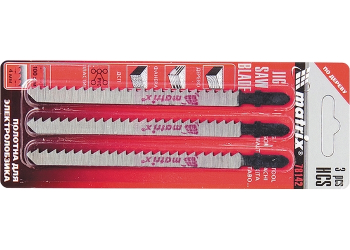 LAMINA DE SERRA TICO TICO 5 CM  X 1,2 MM C/ 3 PCS MTX (781409) - MF