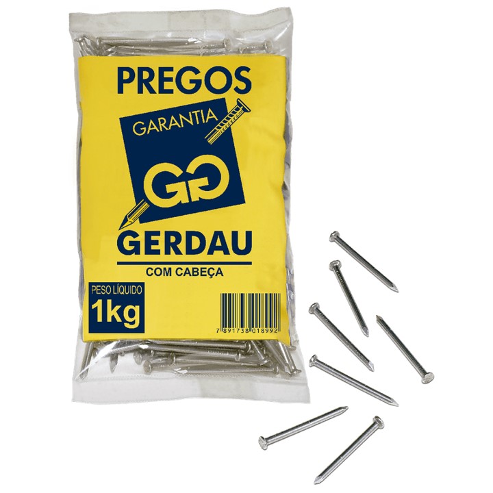 PREGO 12 X 12 C/C 1 K - GERDAU