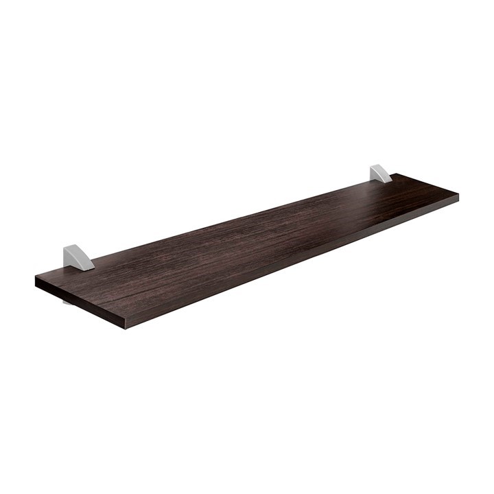 PRATELEIRA C/ SUPORTE PVC 25 CM X 60 CM TABACO (08852.060) -PRAT K