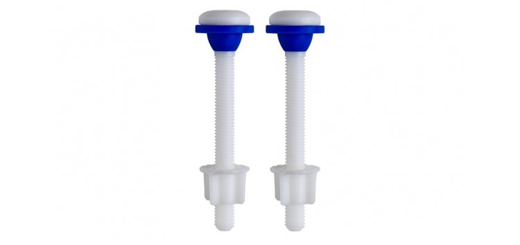 KIT PARAFUSO FIXACAO CAIXA ACOPLADA ROSCA M10 X 80 MM (340206) - BLUKIT