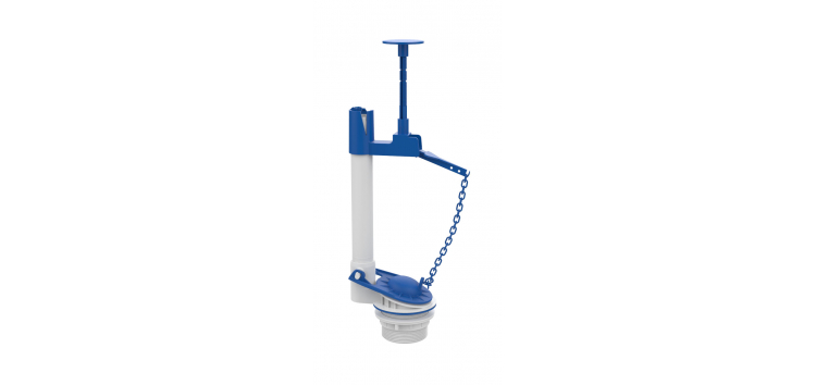 MECANISMO SAIDA UNIVERSAL CAIXA ACOPLADA C/ ACIONADOR SUPERIOR (340274) - BLUKIT