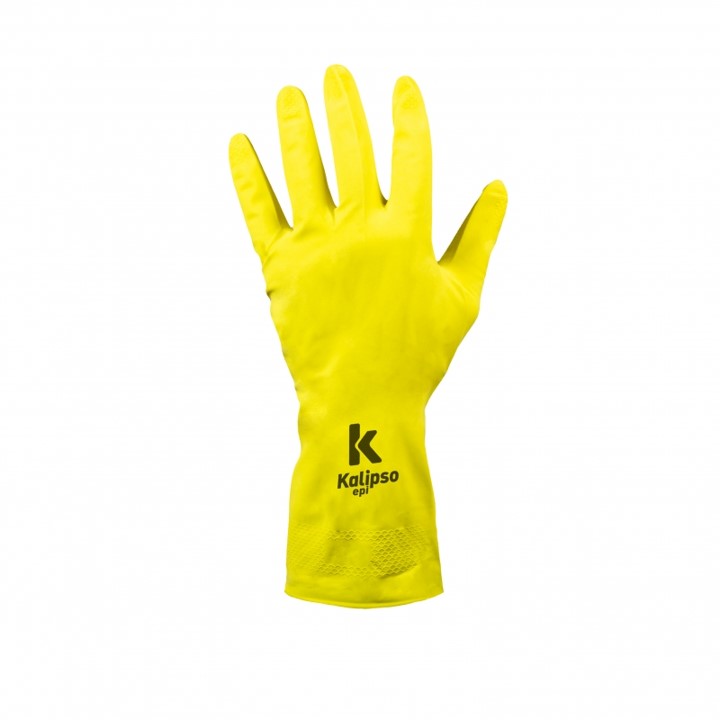 LUVA FORRADA AMARELA 10-XG LIGHT- KAL