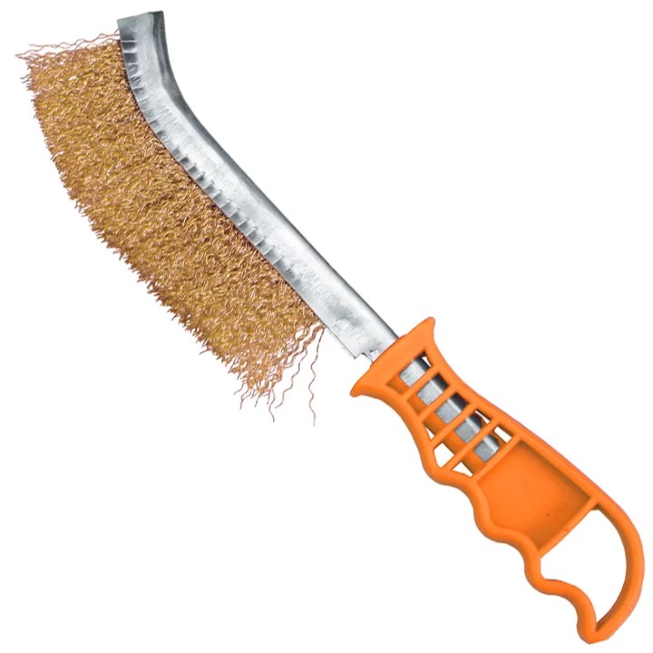 ESCOVA ACO MANUAL PEQUENA CABO PLASTICO SPARTA (7485055) - MF