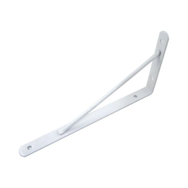 SUPORTE PRATELEIRA FORTE 25 CM BRANCO - OVERTIME
