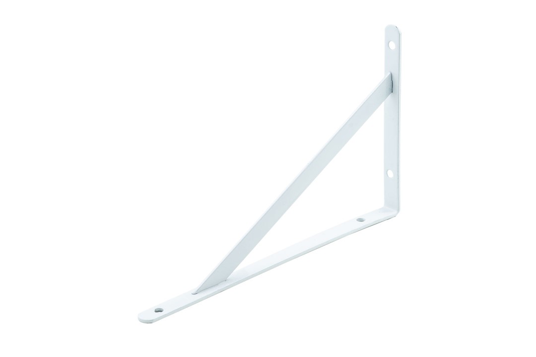 SUPORTE PRATELEIRA FORTE 30 CM BRANCO - OVERTIME
