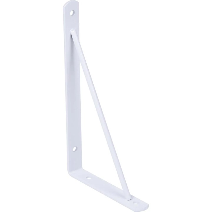 SUPORTE PRATELEIRA LEVE 25 CM BRANCO - OVERTIME