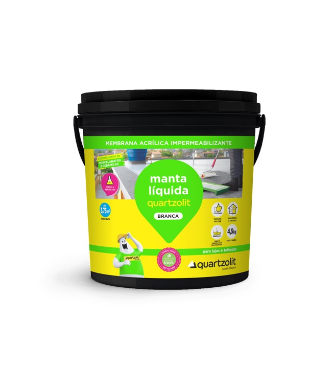 MANTA LIQUIDA BRANCA 4,5 K - QUARTZOLIT
