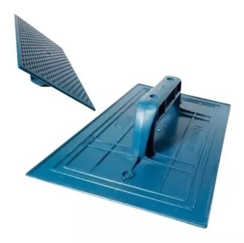 DESEMPENADEIRA PVC CORRUGADA 22 CM X 34 CM AZUL (3023) - INJEREST