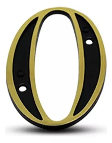 NUMERO RESIDENCIAL PVC 0 (28-656)- ANNLUX