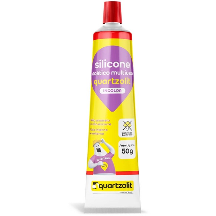 SILICONE 50 G TRANSPARENTE - QUARTZOLIT