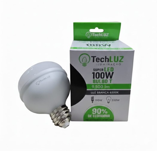 LAMPADA LED 100W - TECHLUZ
