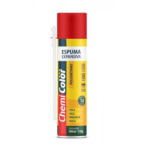 ESPUMA EXPANSIVA PU 310 G 500ML - CHEMICOLOR