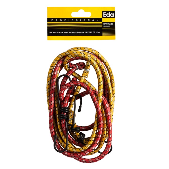 ELASTICO BAGAGEIRO 1 M 3 PC (6OK) - EDA