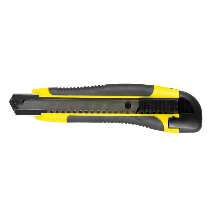 ESTILETE LAMINA 18 MM AMARELO / PRETO C/2 LAMINAS (8RO) -EDA