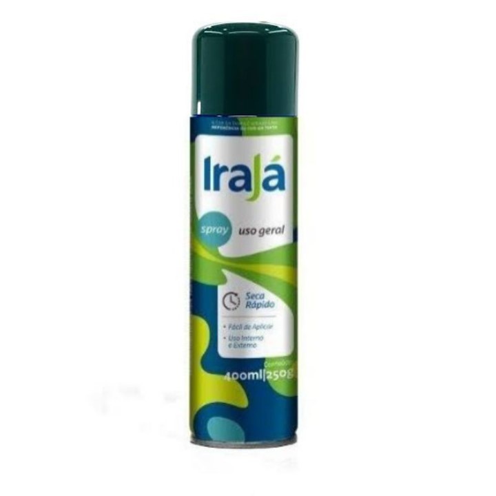 TINTA SPRAY USO GERAL VERDE ESCURO 400 ML (16.198) -IRAJA