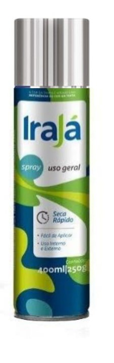 TINTA SPRAY METALICA CROMADO 400 ML (16.214)-IRAJA