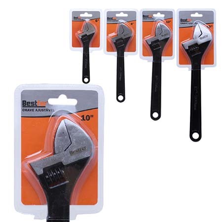 CHAVE INGLESA AJUSTAVEL 10 (25CM) (BFH0050)-BESTFER