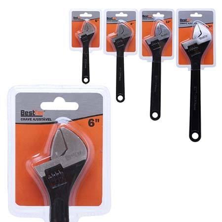 CHAVE INGLESA AJUSTAVEL 6 (15CM) (BFH0048)-BESTFER