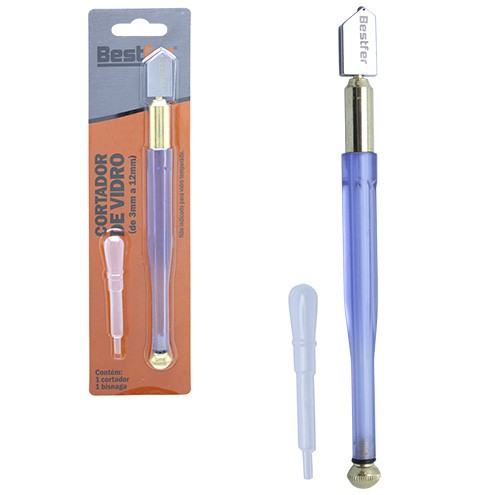 CORTADOR VIDRO (DE 3MM ATE 12MM) (BFH3012) -BESTFER