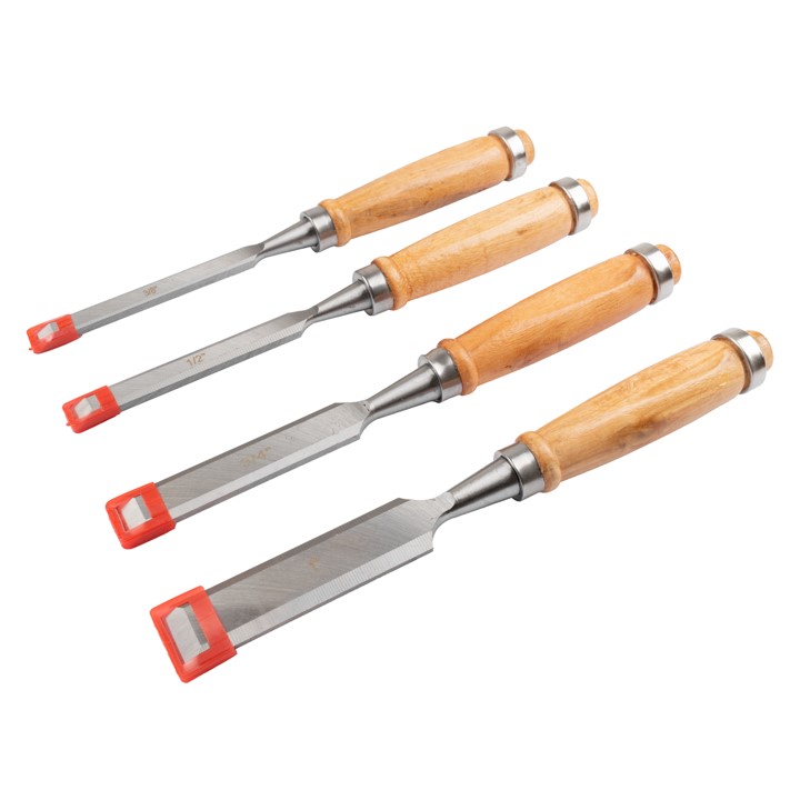 FORMAO CHANFRADO CABO MADEIRA JOGO 4 PC 3/8