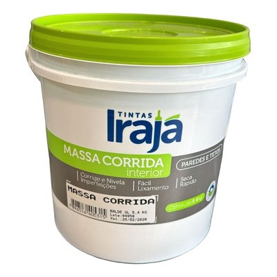 MASSA CORRIDA 20 K PVA BALDE - IRAJA