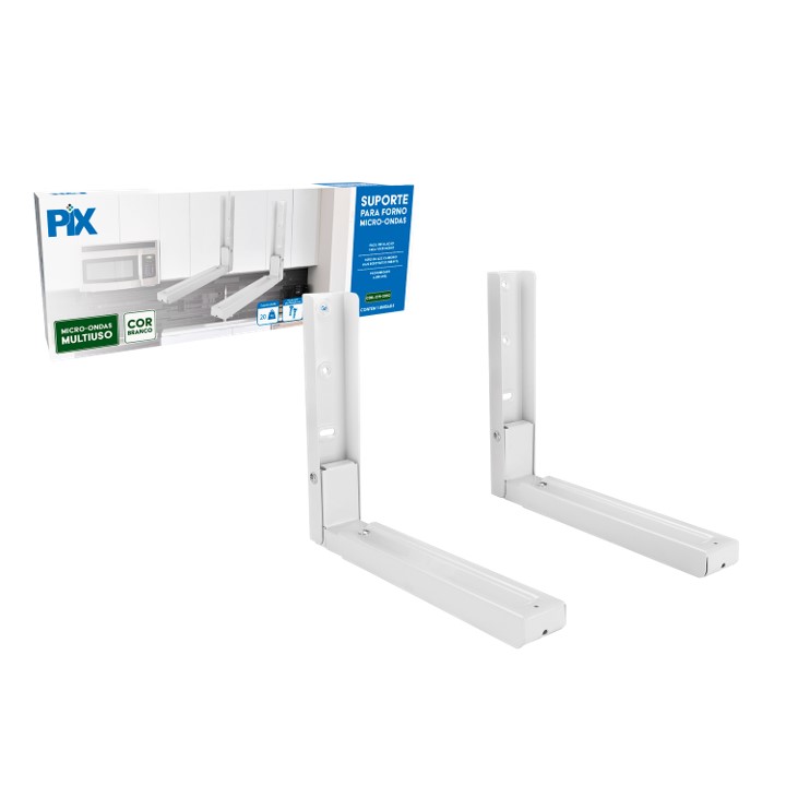 SUPORTE MICROONDAS BRANCO (79-0050) - PIX