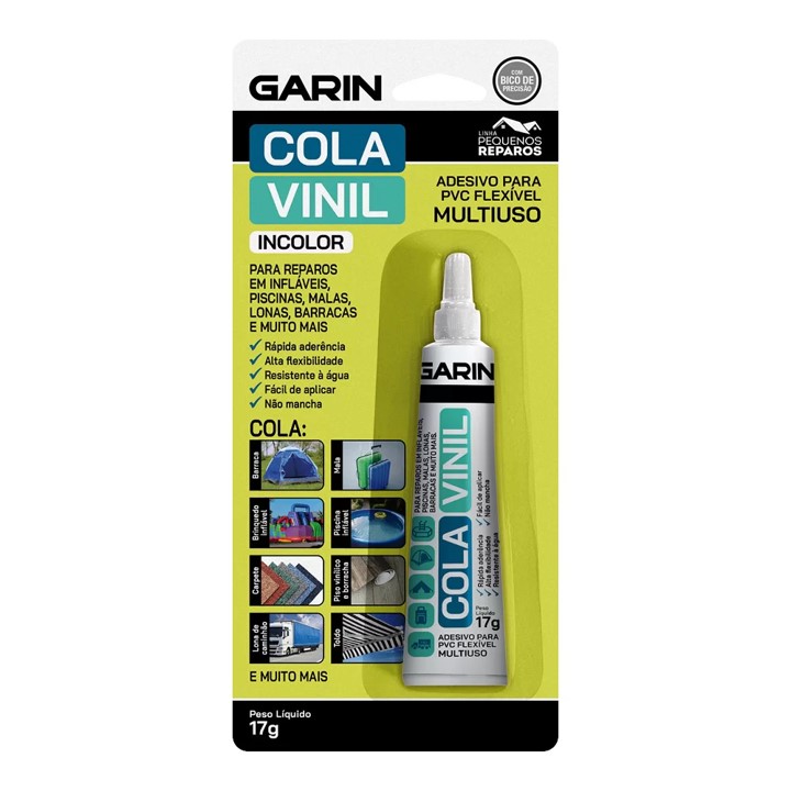 COLA VINIL E LONA 17 G (BLISTER) (CCVI-017) - GARIN