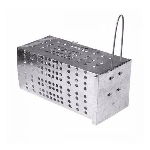 RATOEIRA TIPO GAIOLA CHAPA 30 COMPR X 15 ALTURA X 12 LARGURA CM - CHACONFER