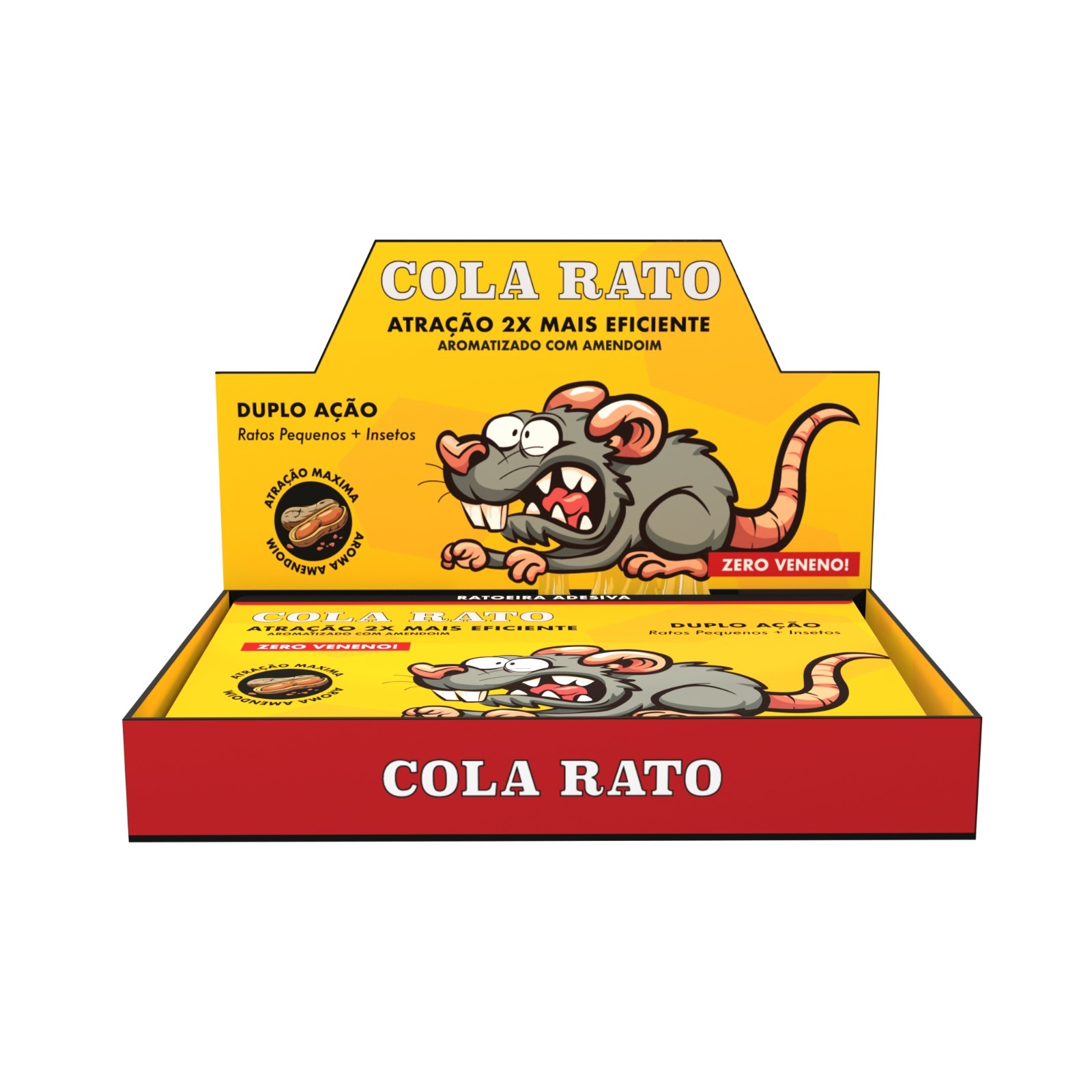 RATOEIRA ADESIVA PEGA RATO - AMIEX