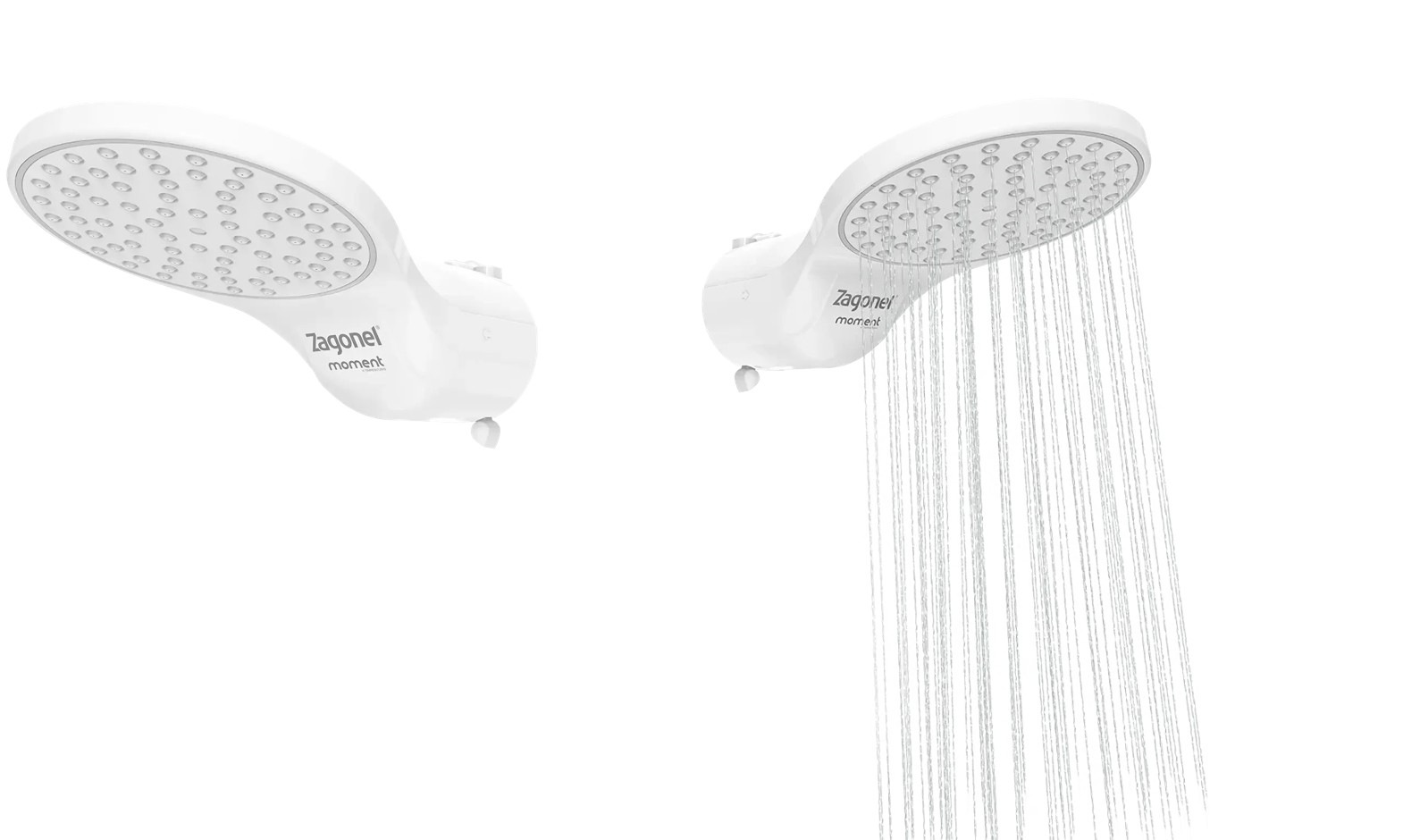 DUCHA MOMENT 4 TEMPERATURA 6800 W 220 V BRANCA - ZAGONEL