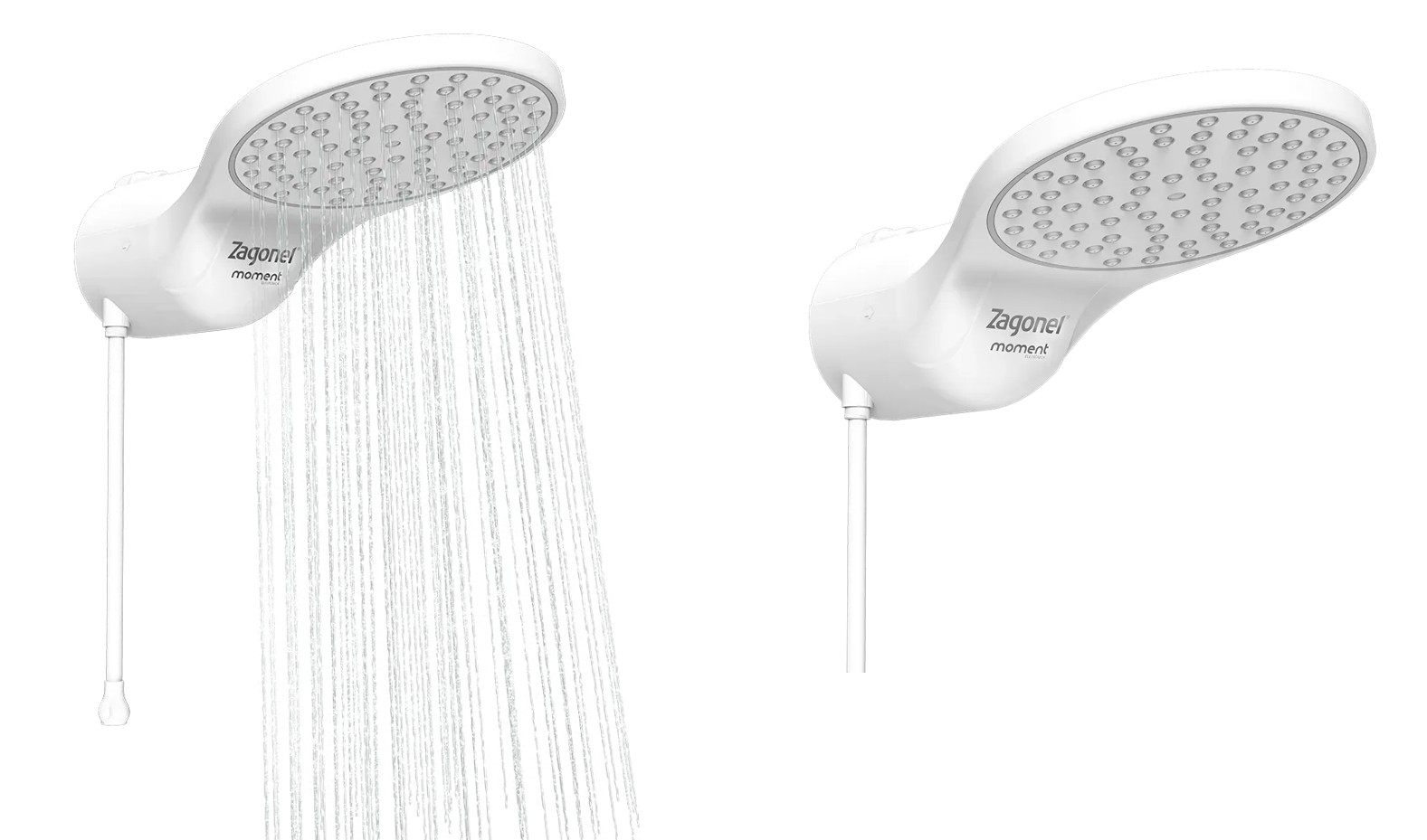 DUCHA MOMENT ELETRONICA 7500 W 220 V BRANCA - ZAGONEL