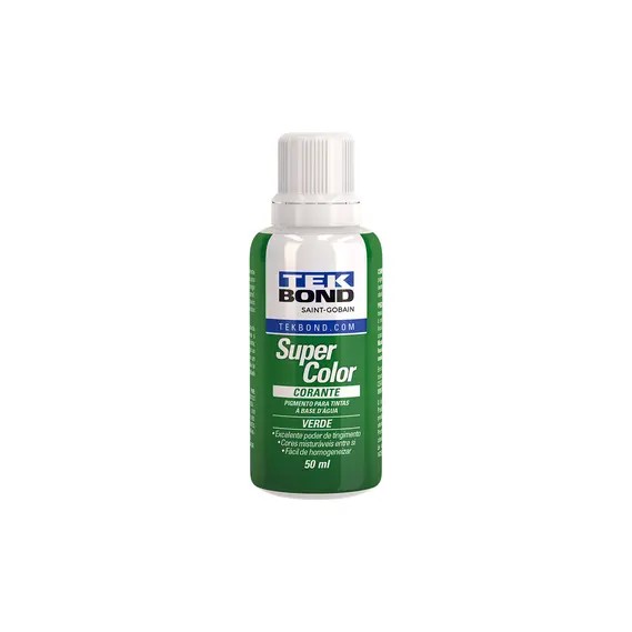 CORANTE LIQUIDO VERDE 50 ML - TEK BOND