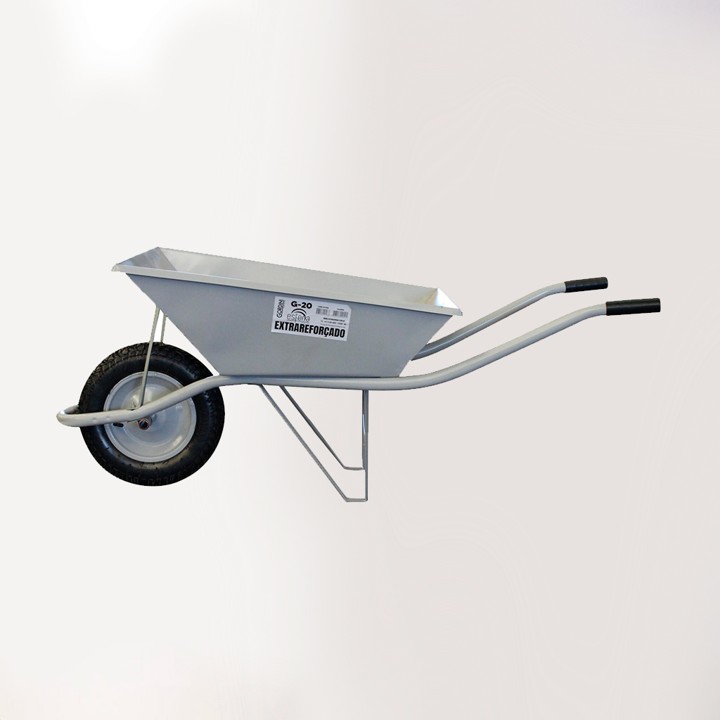 CARRINHO PEDREIRO DAUPHINE CINZA D-20 (CAPAC 90K / 45 LT)- ESFERA