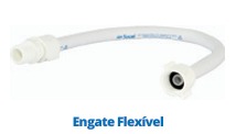 ENGATE FLEXIVEL PVC 40 CM X 1/2 (2024) - SOCEL