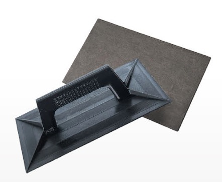 DESEMPENADEIRA PVC LISA 15 CM X 26 CM PRETA (29210) - MAX