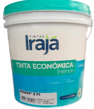 LATEX ACRILICO MARFIM 3,6 L INTERIOR GALAO - IRAJA