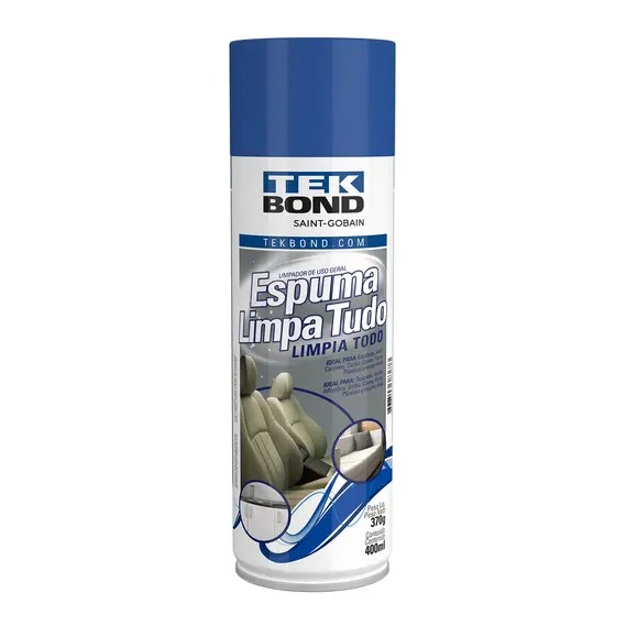 ESPUMA LIMPA TUDO 370 G 400 ML - TEK BOND