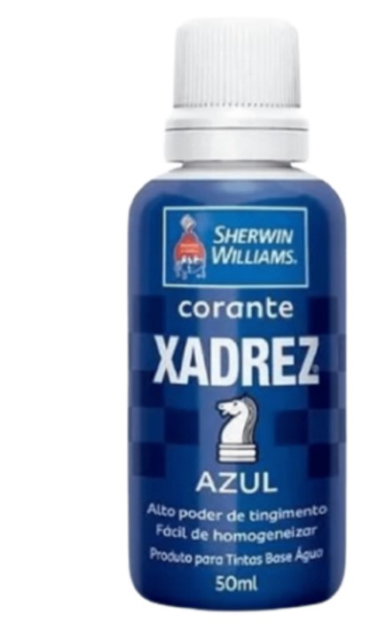 CORANTE LIQUIDO XADREZ AZUL 50 ML - SHERWIN WILLIAMS