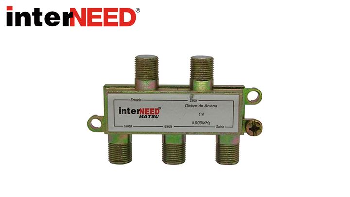 DIVISOR ANTENA 1  P/ 4 IMP (4554)- INTERNEED