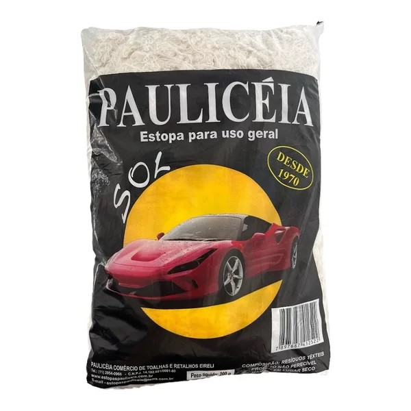 ESTOPA 200 GRAMAS  - PAULICEIA