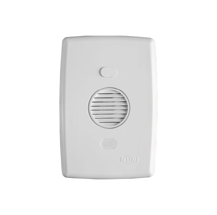 SAFIRA CONJ 4 X 2 CAMPAINHA CIGARRA BIVOLT BRANCO (2290) - ILUMI