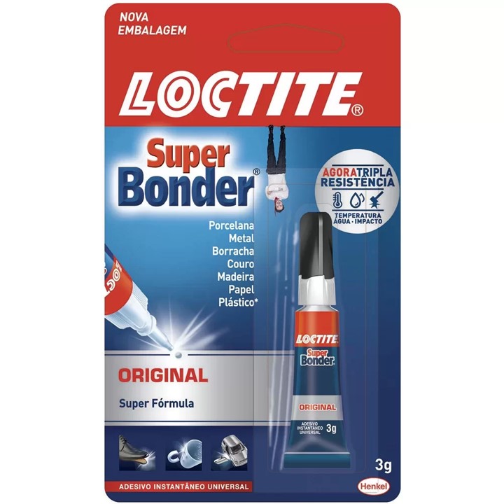 SUPER BONDER 3 G ORIGINAL - HENKEL